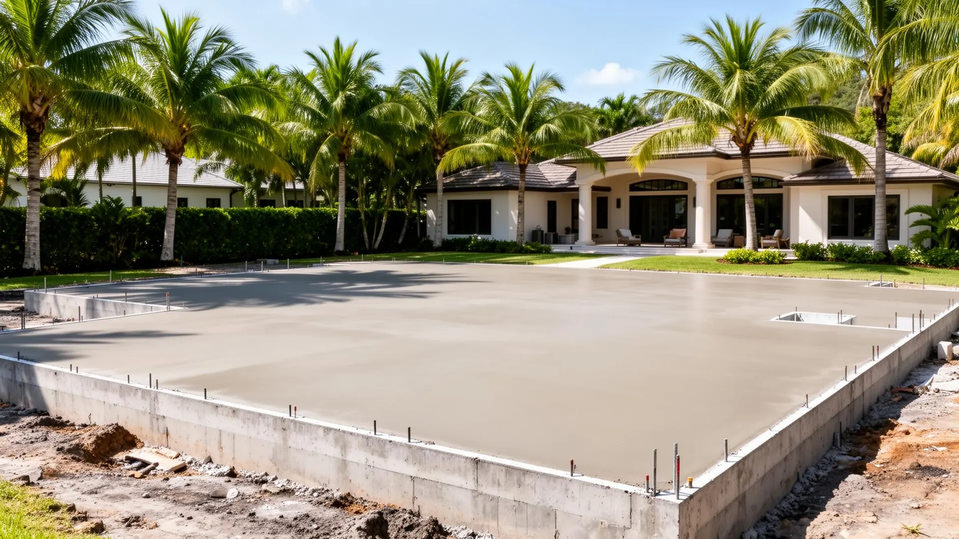 Pinecrest Estate Slab & Pool Deck